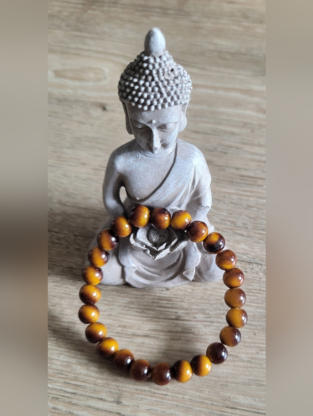Tiger's Eye Beaded Bracelet